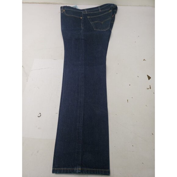 Levi's 505 Jeans Mens 38x34 Blue Regular Fit Straight Leg Dark Wash Denim - Picture 5 of 7